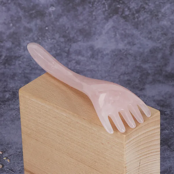 5-Prong Scalp Massager Nude Pink bottom