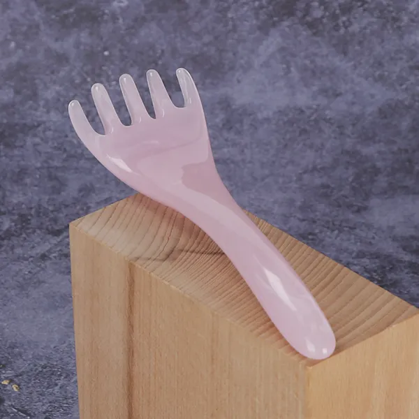 5-Prong Scalp Massager Pink