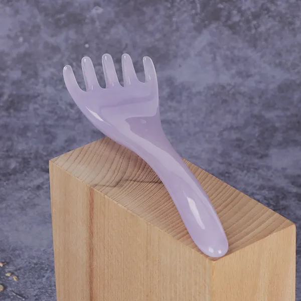 5-Prong Scalp Massager Purple
