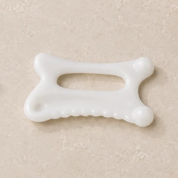 Bone Shape Resin Gua Sha Backside