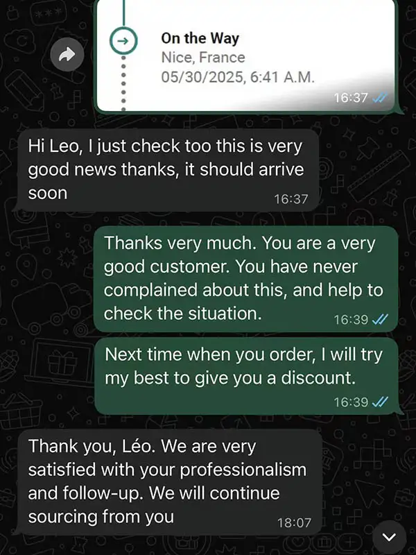 Customer Comment 1