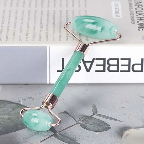 Double Head Resin Face Roller Light Green