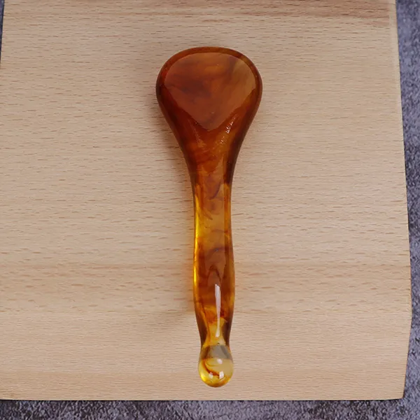 Gua Sha Massage Spoon Brown