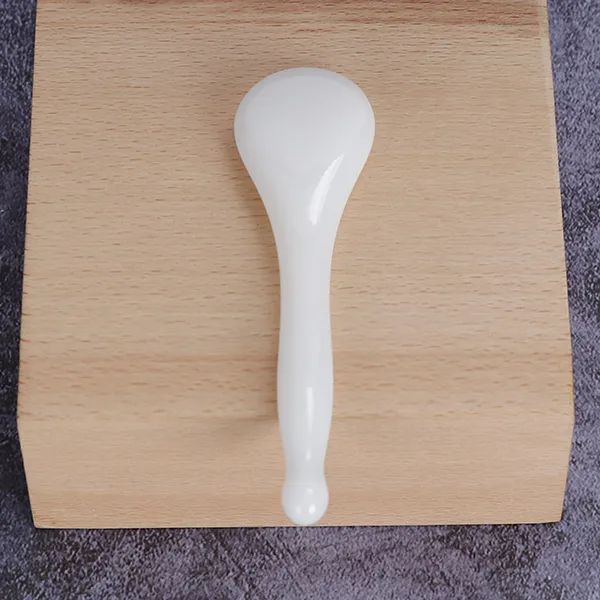 Gua Sha Massage Spoon White