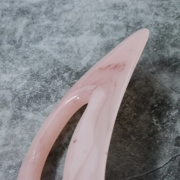 Large Back Gua Sha Pink Bottom