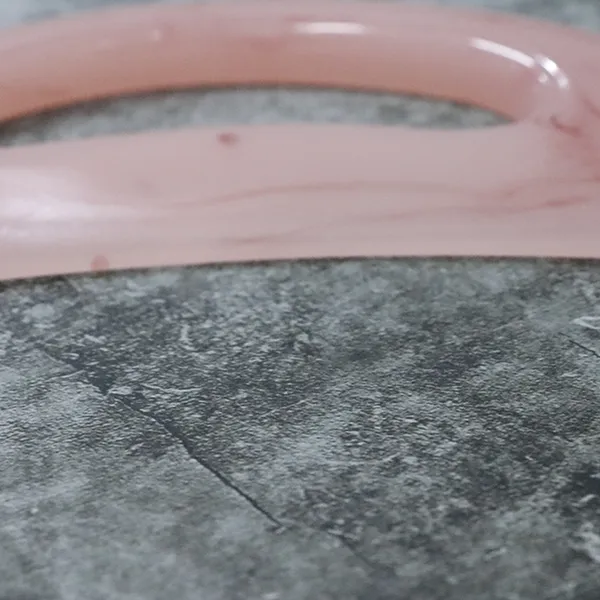 Large Back Gua Sha Pink Front