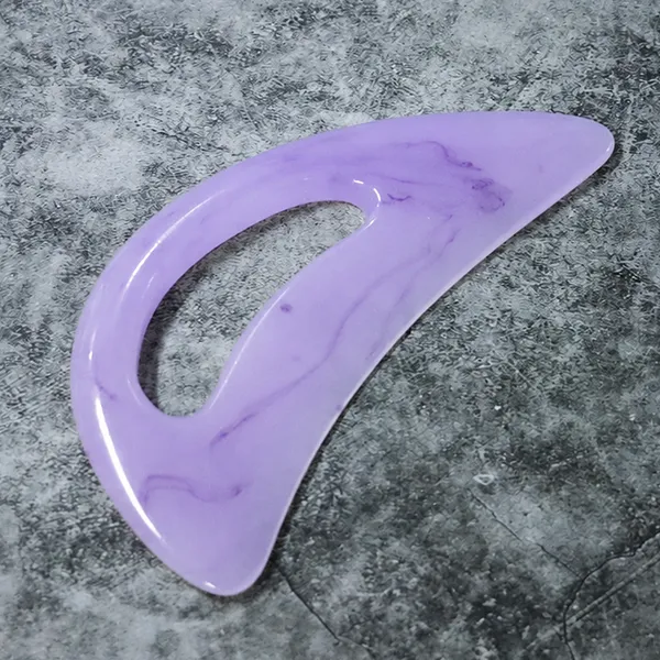 Large Back Gua Sha Pink Purple