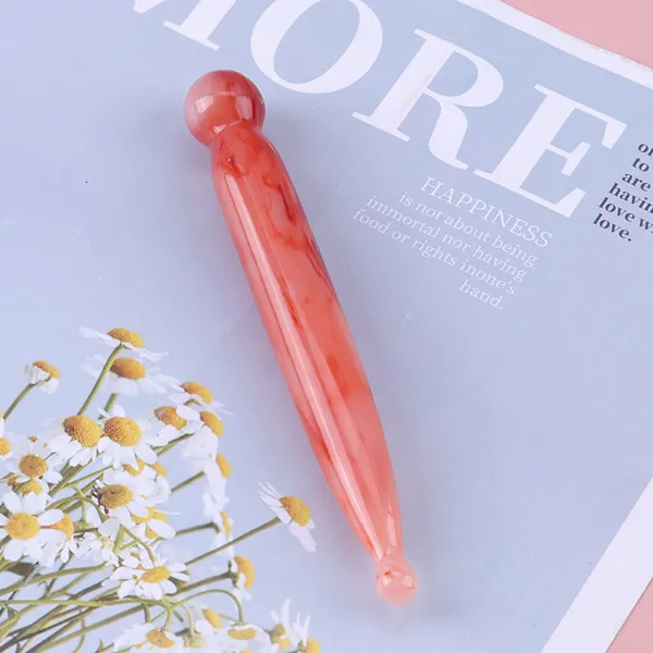 Meridian Acupressure Stick Marble Red