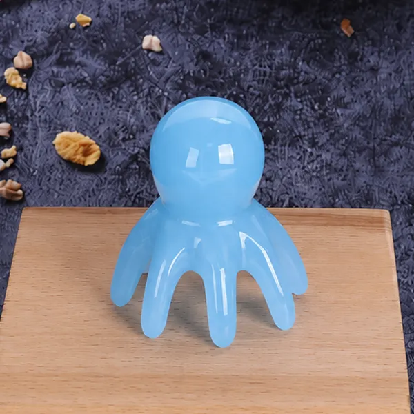 Octopus Scalp Massager Blue