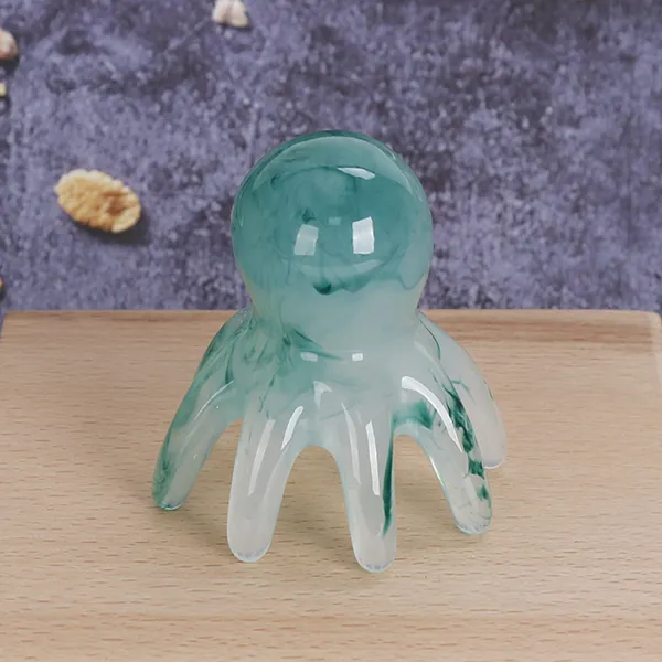 Octopus Scalp Massager Green
