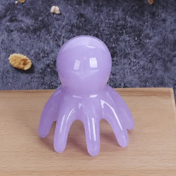 Octopus Scalp Massager Purple