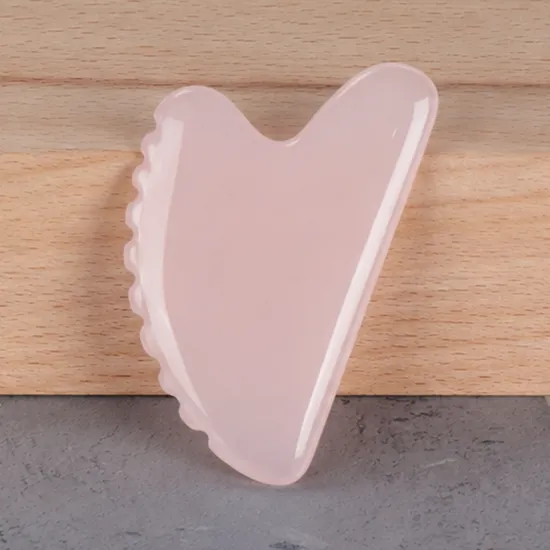 Scalloped Edge Resin Gua Sha
