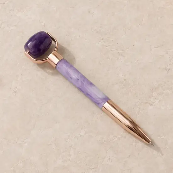 U-Bracket Face Roller Pen Purple