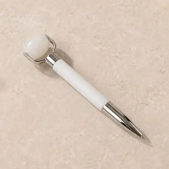 U-Bracket Face Roller Pen White