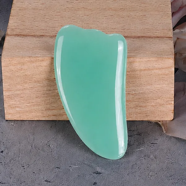 Wing Shape Resin Gua Sha Green