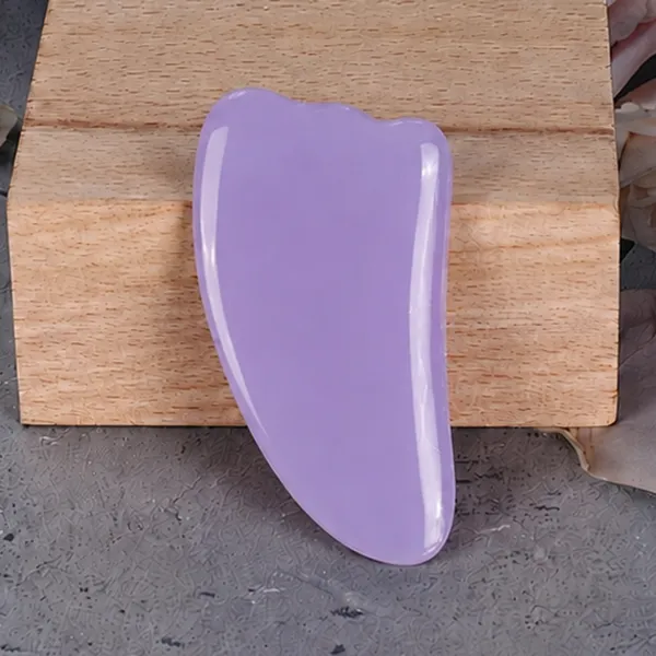 Wing Shape Resin Gua Sha Purple